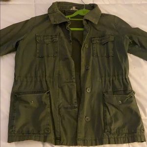 Urban outfitters army green jacket